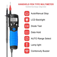btmeter bt 38c pen type digital portable multimeter multi tester handheld 6000 counts for ac dc voltageresistancecapacitance