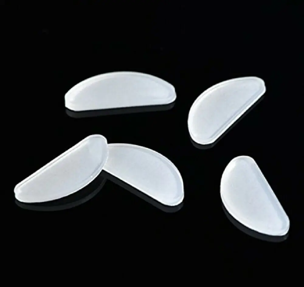 5/20Pairs Glasses Nose Pads Adhesive Silicone Nose Pads Non-slip Clear Black Thin Nosepads For Glasses Eyeglasses Sunglasses NEW images - 6