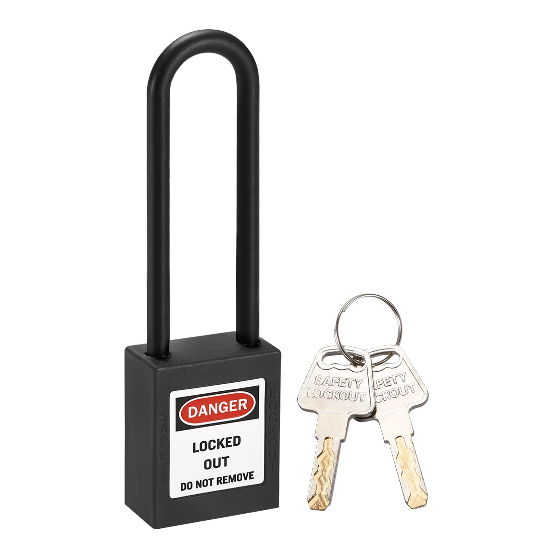 Защитный замок uxcell с блокировкой 76 мм нейлоновая скоба ключом разные