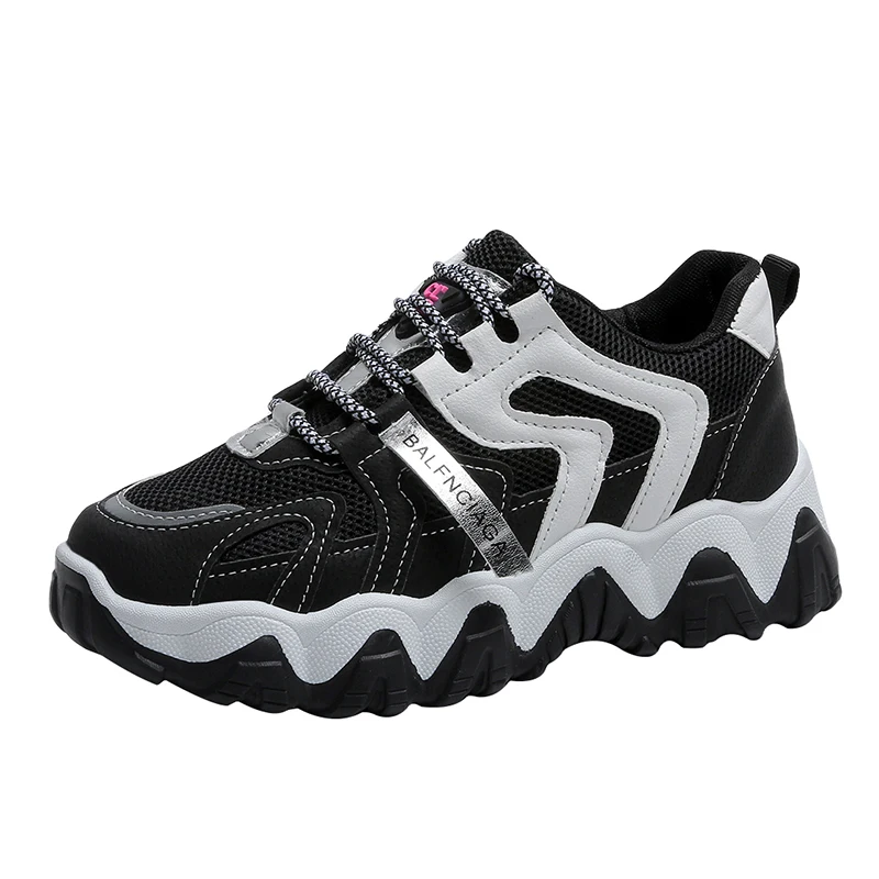 

Women Chunky Sneakers Casual Dad Shoes Female Lace Up Mesh Woman Platform Comfort Fashion Ladies Walking Shoes Zapatos De Mujer