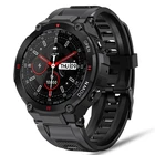 Мужские спортивные Смарт-часы K22 с большой батареей 400 мАч, фитнес-трекер для воспроизведения музыки и воспроизведения музыки, Смарт-часы с Bluetooth-вызовом, 2021 мониторинг здоровья VS MAX6