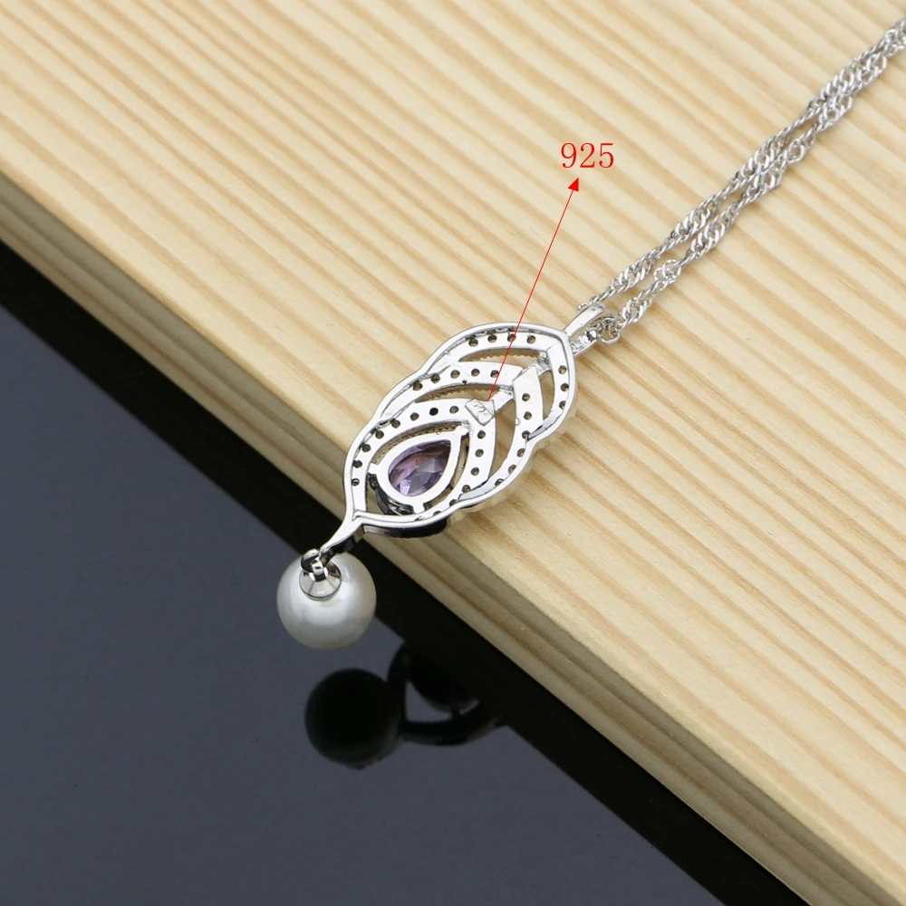 Комплект из колье и серёг с жемчугом | Украшения аксессуары