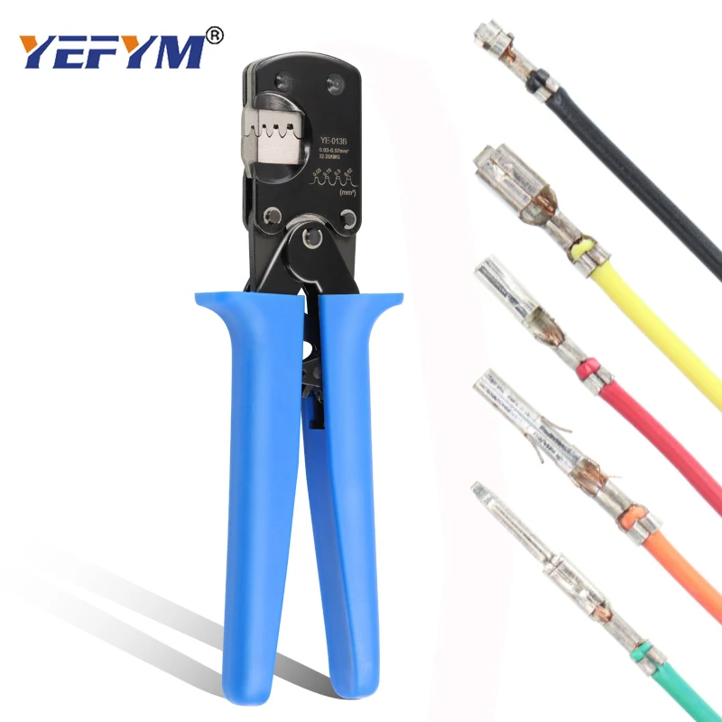 

YEFYM Crimping Pliers for XH2.54 PH2.0 SM2.5 2510 SMH200 Narrow-pitch Connector Pins 0.03-0.52mm2 mini Tools 720pcs XH2.54 box