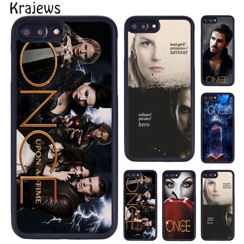 Чехол krajew Once Upon A Time для телефона с постером кожаный чехол iPhone 5 6S 7 8 plus 11 12 Pro X XR XS Max