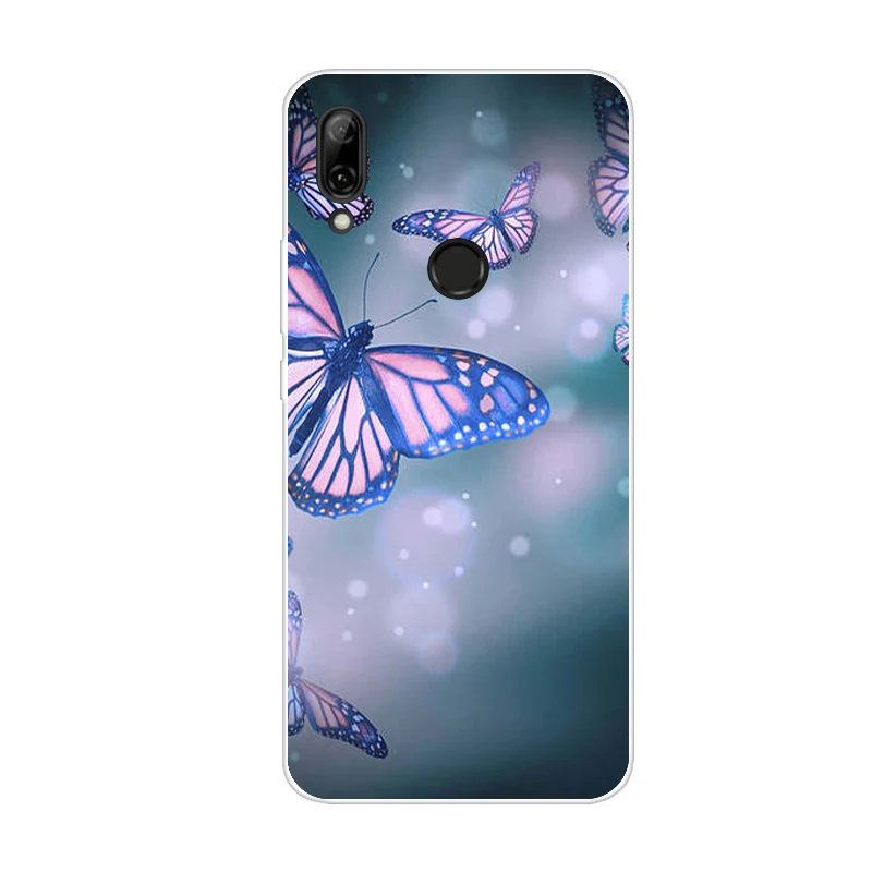 Чехол для Huawei P Smart Z силиконовый чехол Y9 Prime 2019 задняя крышка с рисунком Enjoy 10 Plus