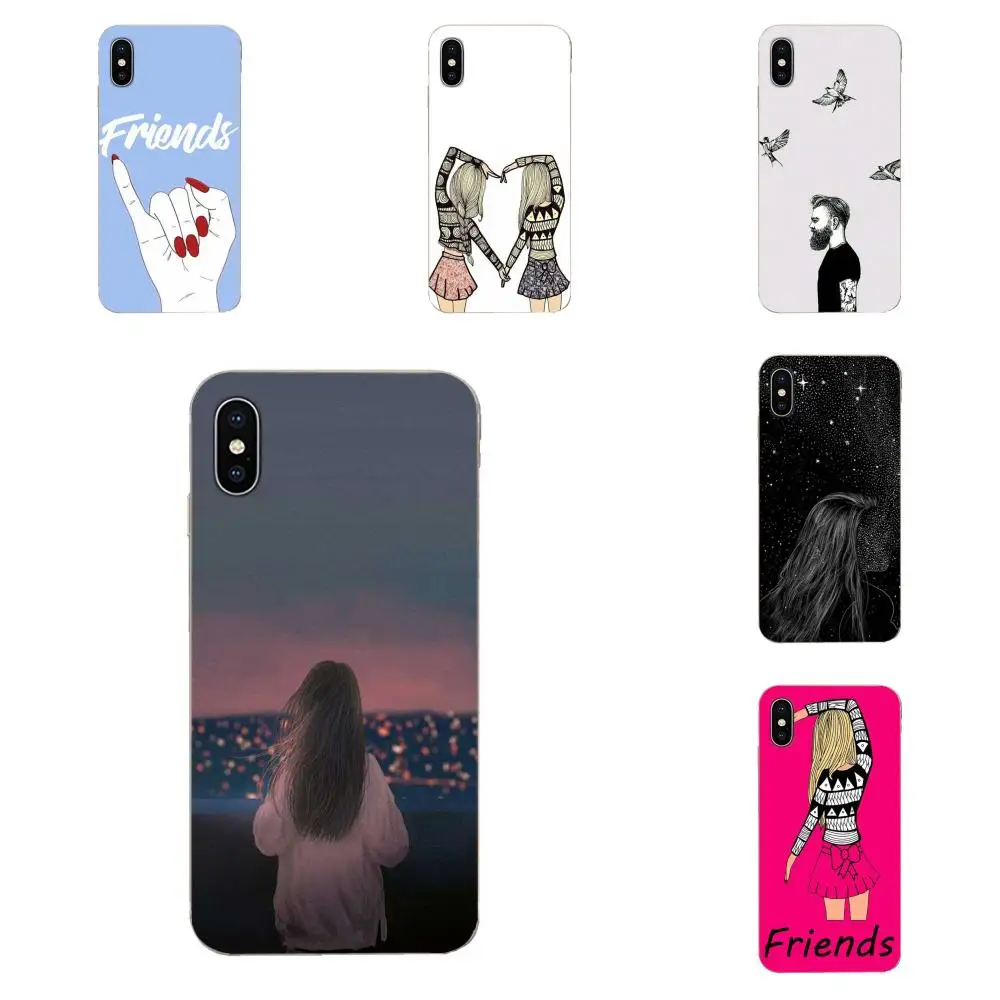 Чехол Мода для Galaxy Note 10 A10E A10S A20S A30S A40S A50S A6S A70S A730 A8S M30S S2 S3 плюс Best Friend подруги