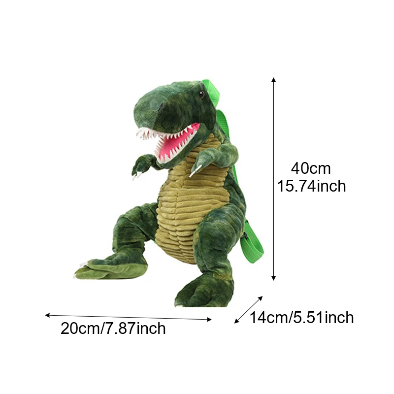 Милый динозавр плюшевые рюкзаки для детей детские подарочные школьные сумки