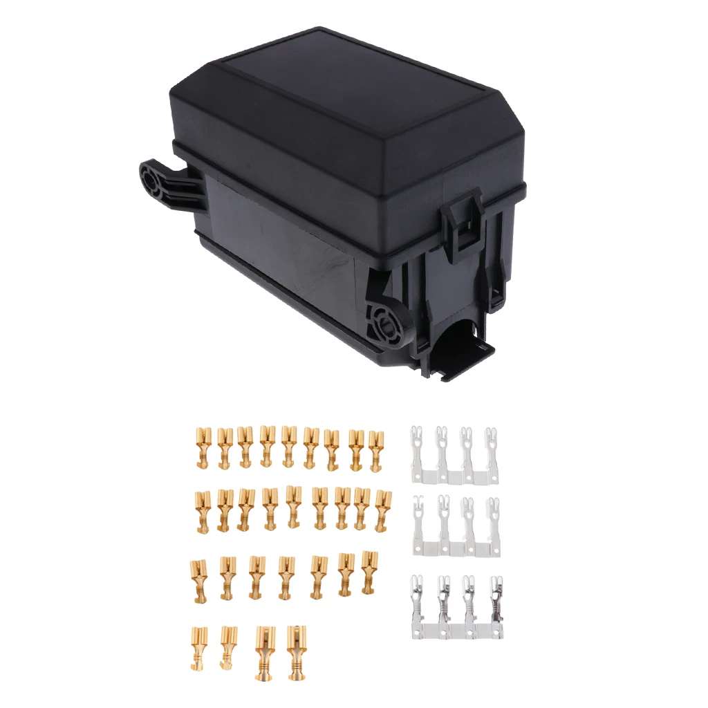 Car Auto 6-Way Blade Fuse Holder Relay Socket Distribution Block | Автомобили и мотоциклы