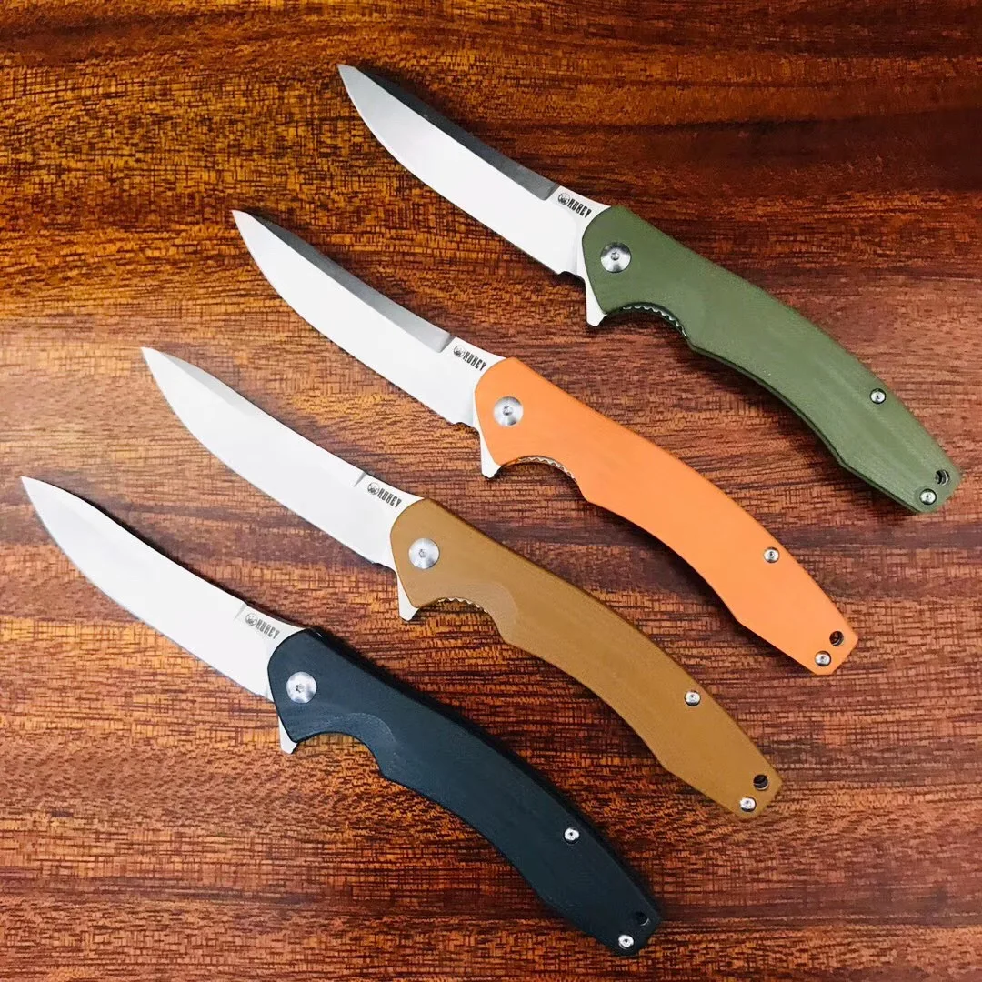KUBEY KU176 EDC Складной нож шарикоподшипник D2 лезвие G10 ручка тактические Карманные Ножи Открытый Отдых и туризм