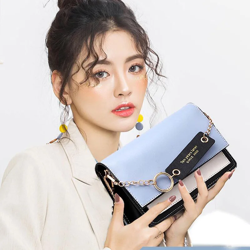 REPRCLA New Style Ladies Handbag Chain Shoulder Messenger Bags High Quality Fashion Crossbody for Women Purse | Багаж и сумки