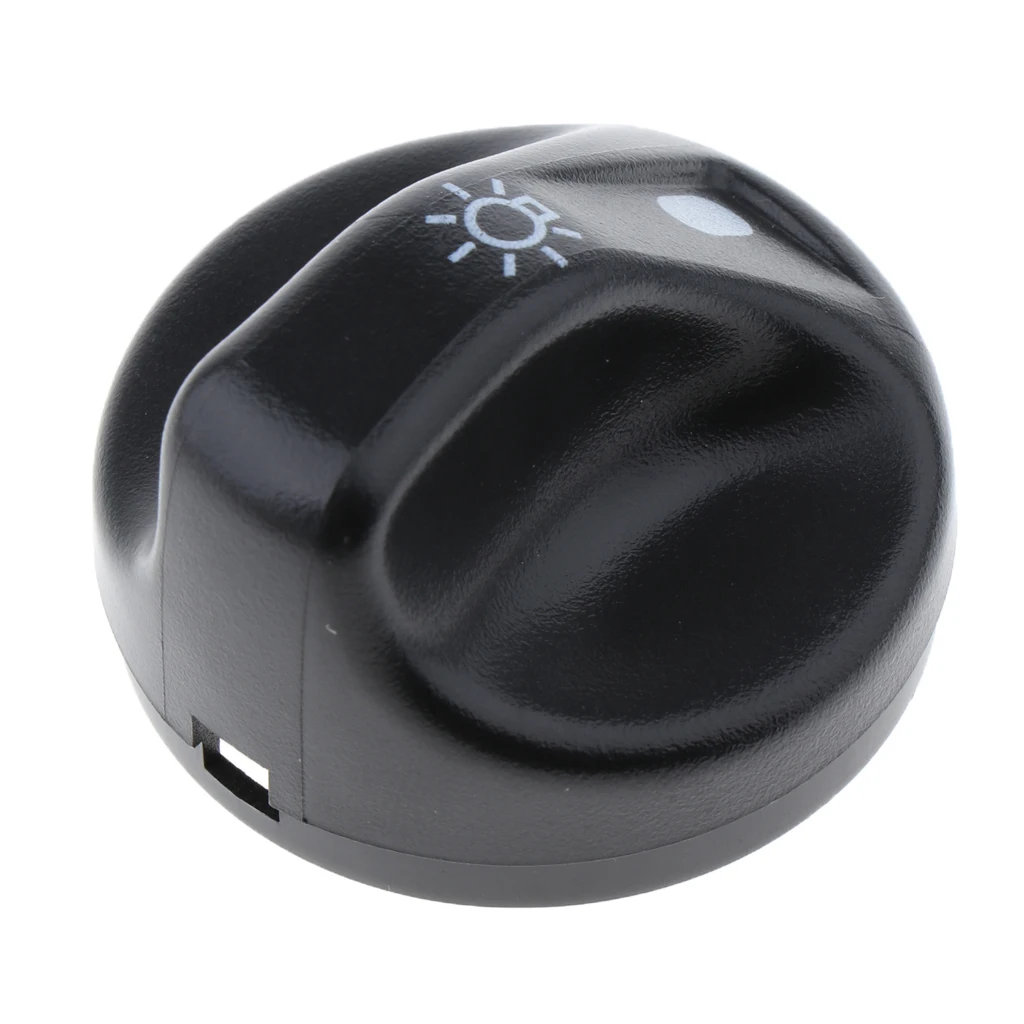 1X черный пластиковый налобный фонарь головка лампы переключатель ручка для Ford