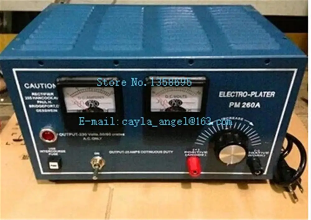 30Amp выпрямитель серебряное и золотое покрытие машина гальванического