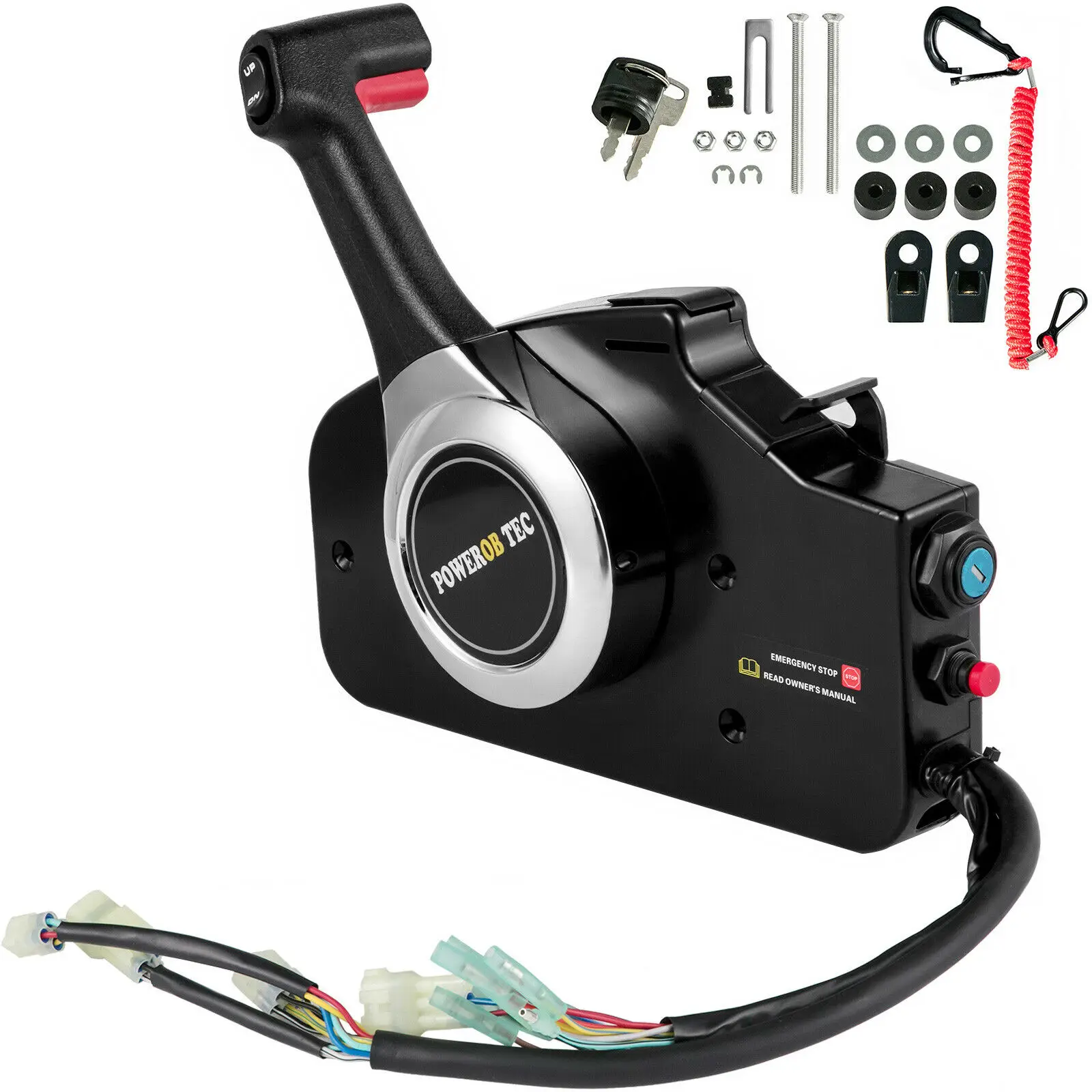 

Boat Remote Control Box For HONDA Outboard Engine 24800-ZZ5-A22 24800-ZZ5-A01A02
