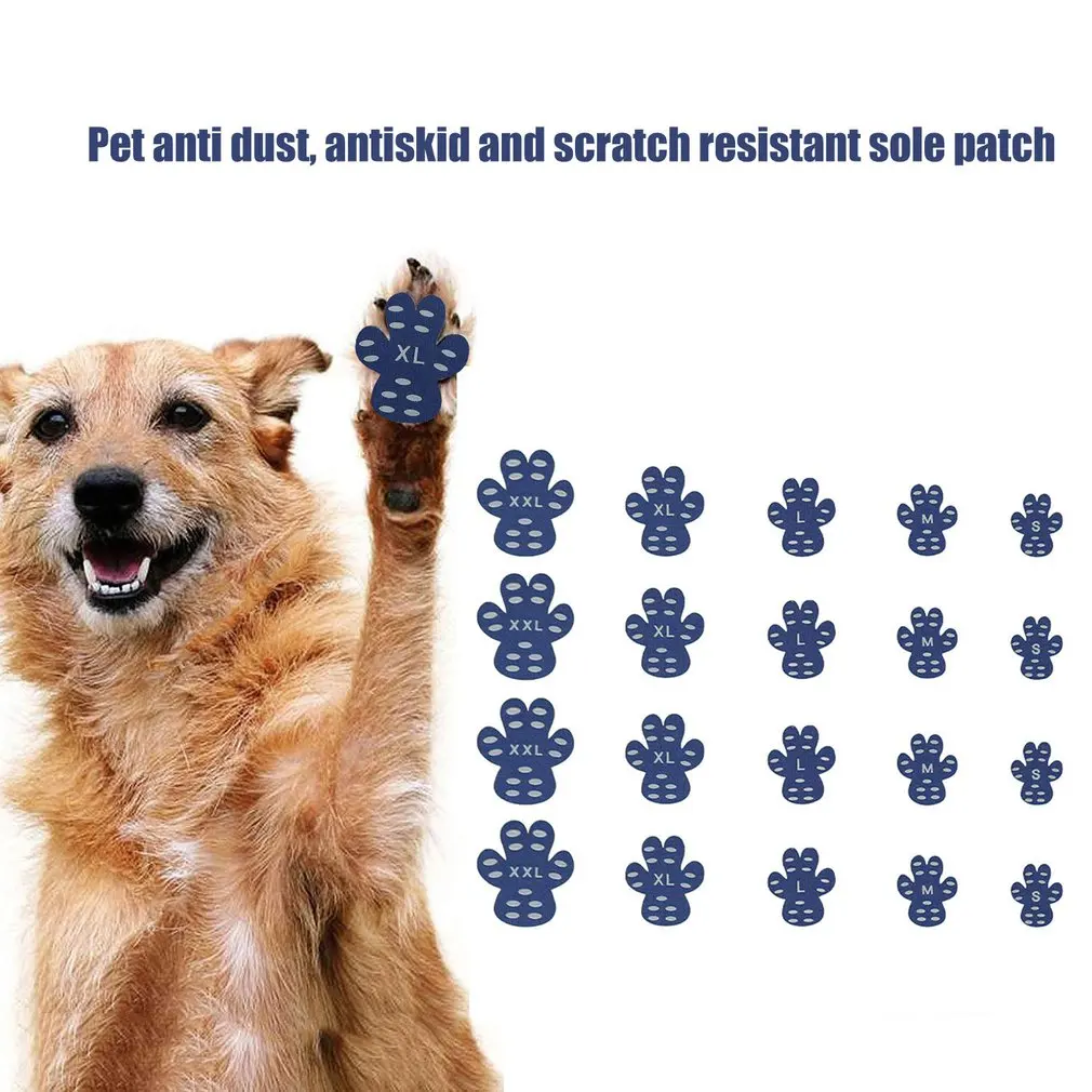

Удобная и мягкая защита лап собаки товары для домашних животных против царапин Водонепроницаемая Толстая Обувь для собак патч для ног