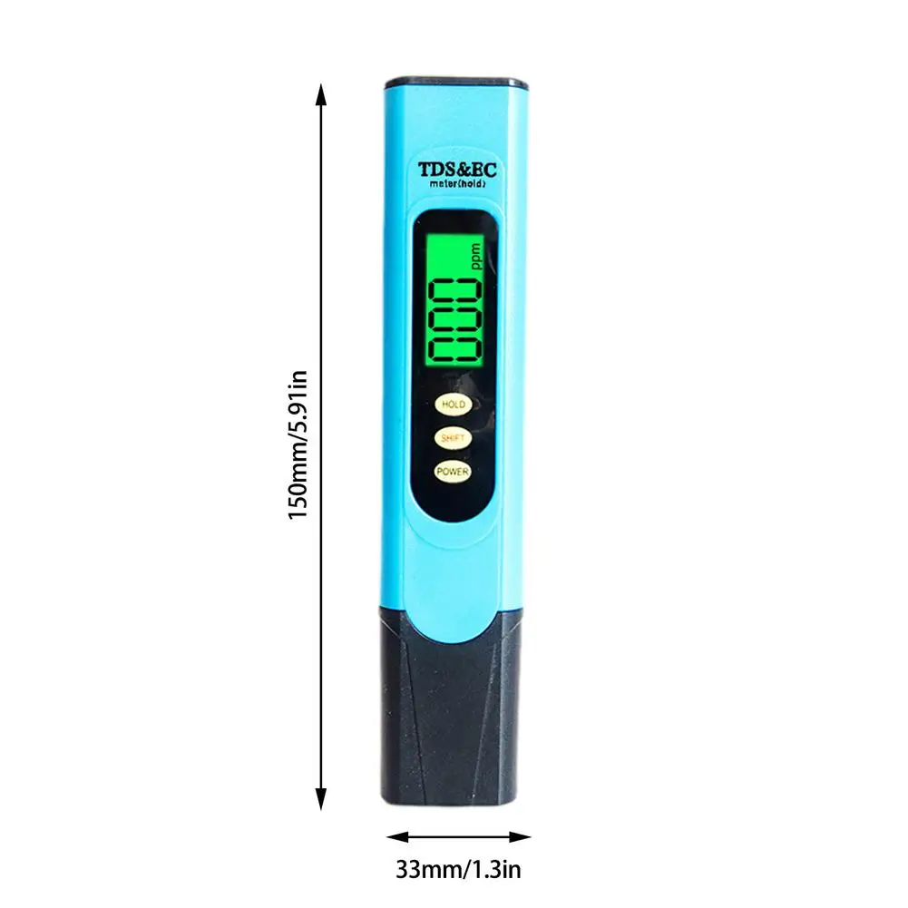 Digital PH Meter And TDS High Precision For Water Quality Tester LED backlight Testing Kit Suitable Swimming Pool | Инструменты