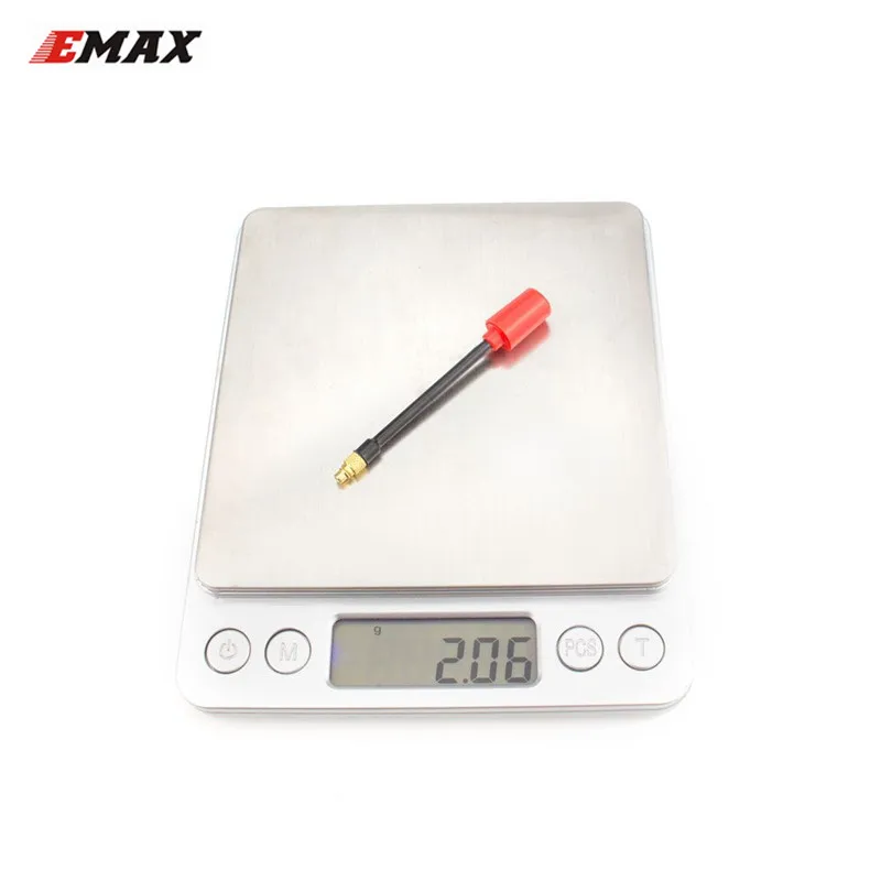 Новейшая EMAX 50 мм 5 8 Г 3dBi FPV антенна RHCP/LHCP SMA/MMCX угол для гоночный Дрон Квадрокоптер