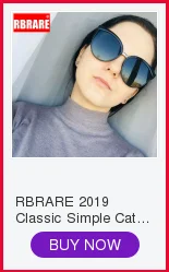 RBRARE Foldable Sunglasses With Box Vintage Classic Sun Glasses Men Shopping Travel Colorful UV400 Lunette De Soleil Femme