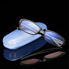 Портативные очки солнцезащитные очки Классический пластиковый защитный жесткий чехол футляр для очков