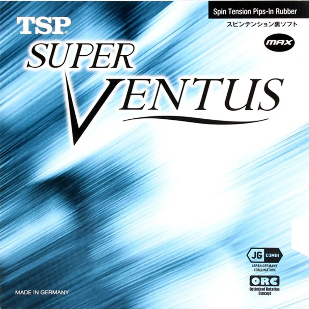 

Резина для настольного тенниса TSP SUPER VENTUS (натяжение отжима, сделано в Германии), оригинальная губка для пинг-понга TSP Ventus 20511