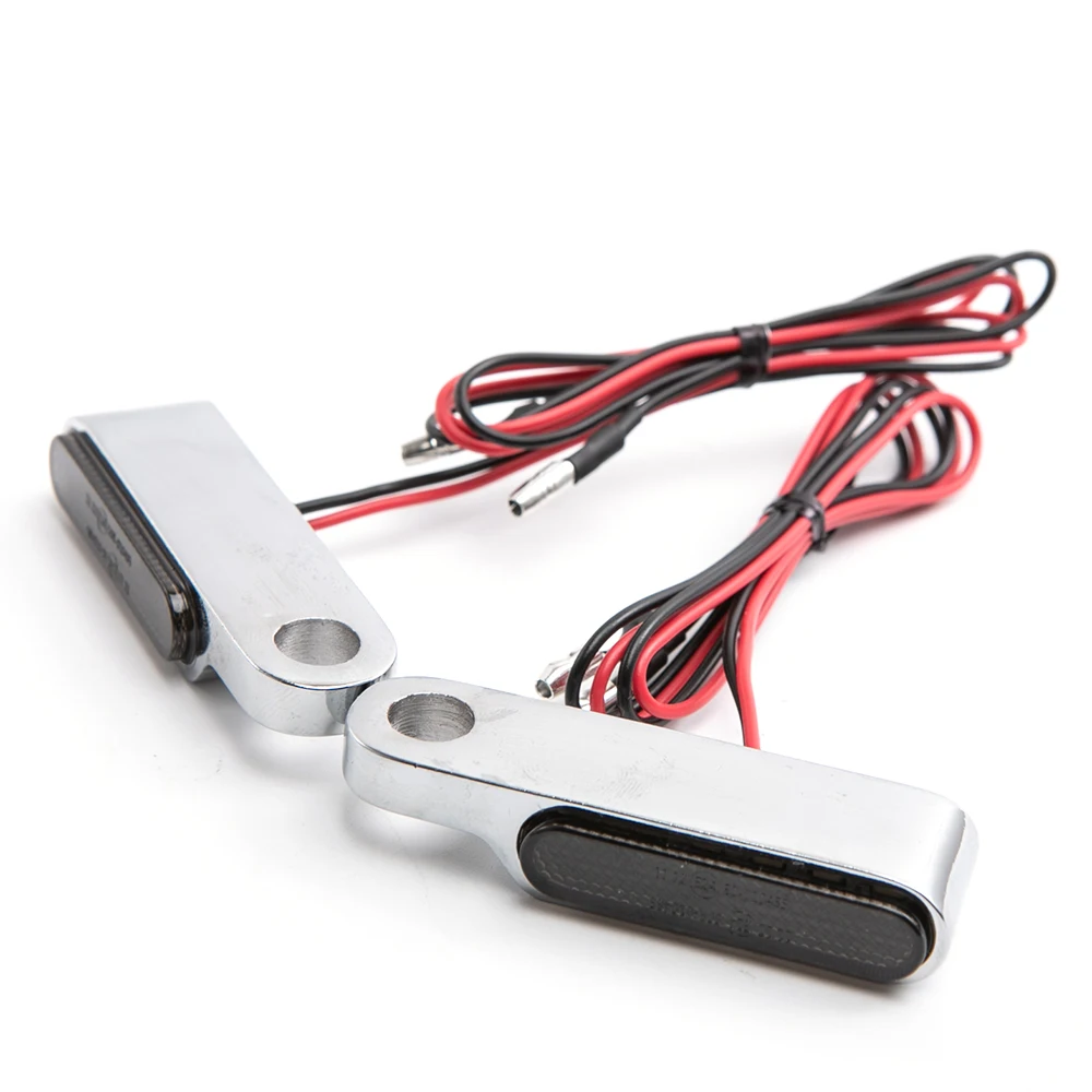 

2PCS Flowing Water Universal Mini LED Motorcycle Turn Signal Light Brake Clutch Lever Flashers For Honda Yamaha Kawasaki Suzuki
