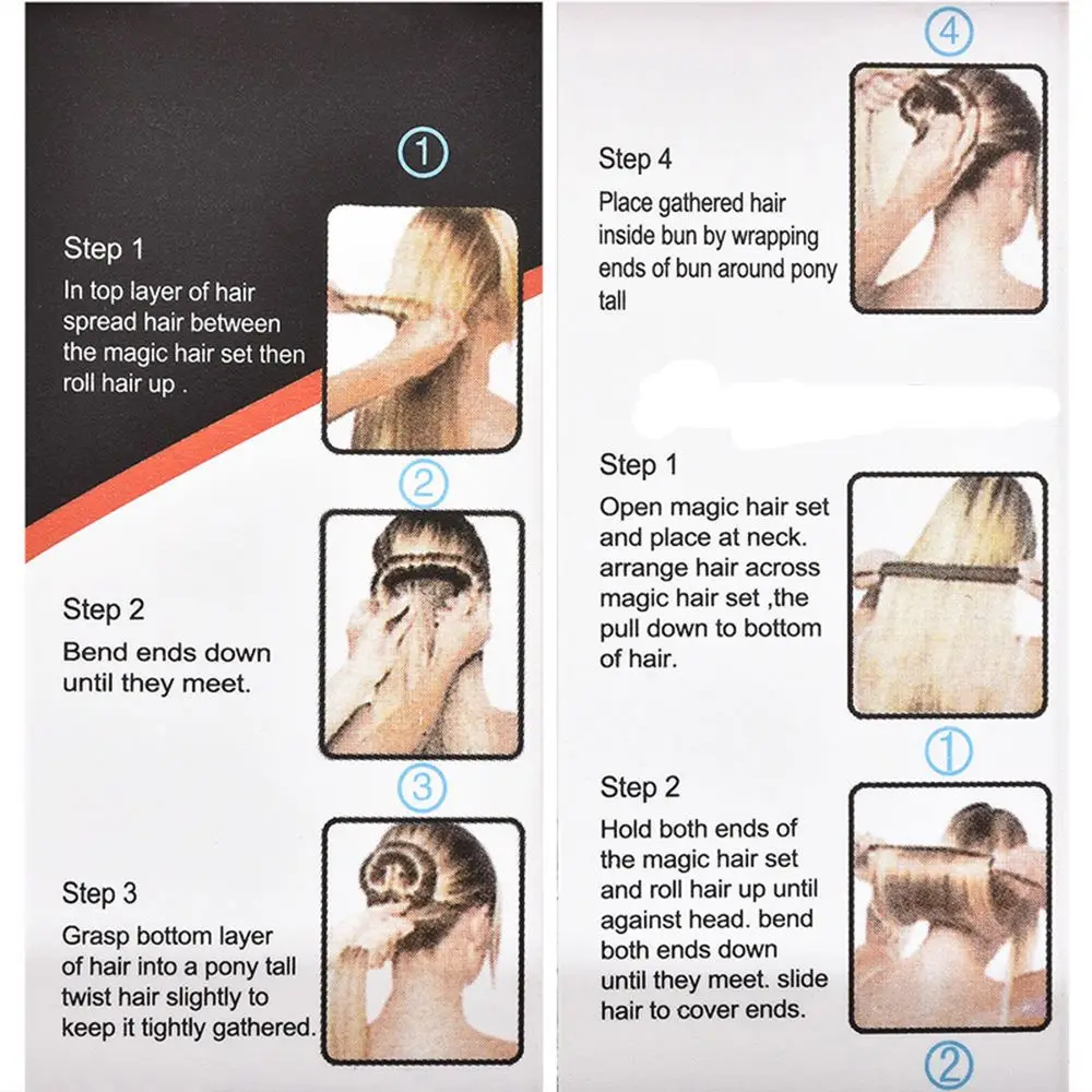 1 шт. многофункциональные аксессуары для волос с пончиком французский инструмент