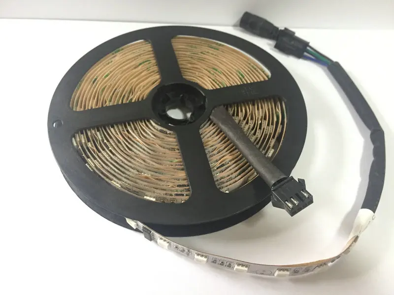 5M DC12V TM1812 гибкий 1812IC 5050SMD RGB светодиодный светильник ленты мечта полный Цвет 60