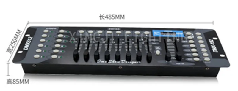 Быстрая 192 DMX контроллер диджей оборудование DMX 512 консольная часть освещения для светодиодный Par движущаяся головка диджейский прожектор Co