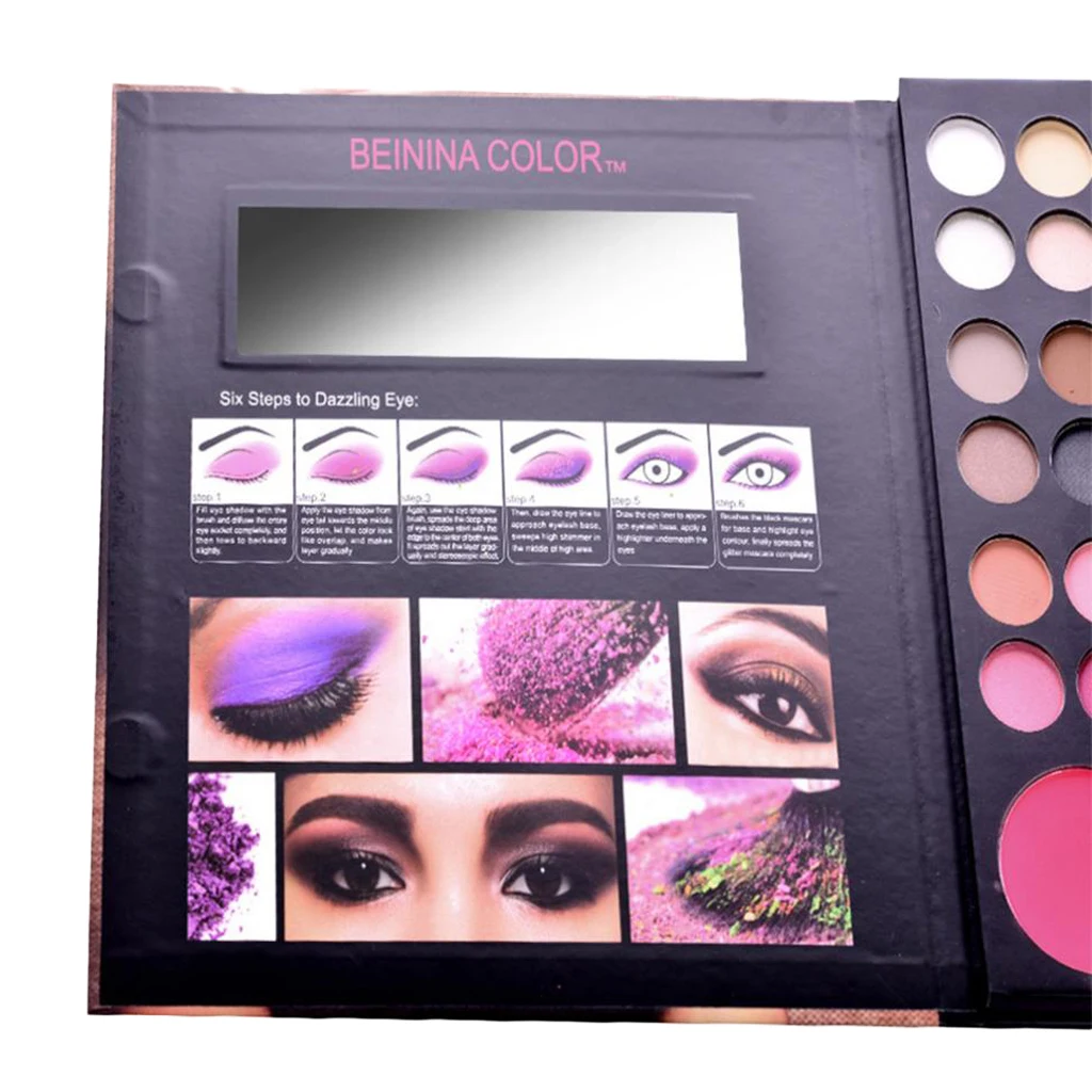 

Профессиональный набор для макияжа-48 теней для век/2 румян/2 консилера для женщин