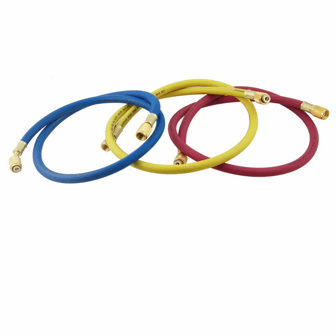 

Металлические шланги длиной 35 дюймов, 3 шт., для зарядки холодильника.