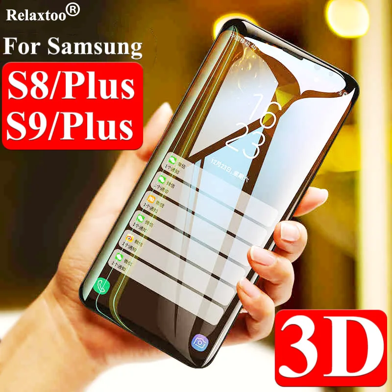

3D Защитное стекло для Samsung S8 S9 Plus, закаленное защитное стекло для экрана Samsun Sumsung S 8 9 8 S 9S, защитная пленка из закаленного стекла