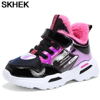 skhek autumn winter plush children sneakers kids shoes for girl high quality comfortable sports boys shoes chaussure enfant