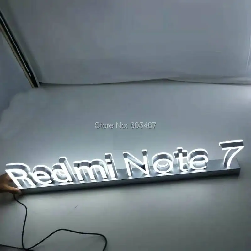 Наружные 3d светодиодные буквы с подсветильник кой | Дом и сад