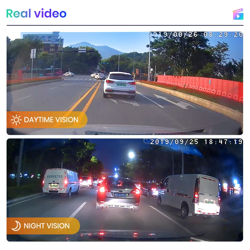 Car DVR S600 S500 ADAS Dashcam Full HD Dash Cam Night Vision Camera 1080P USB Auto for Junsun AWESAFE Radio | Автомобили и