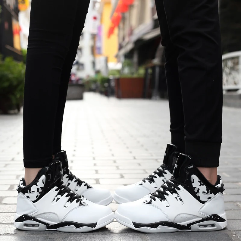 Зимние мужские и женские баскетбольные кроссовки уличные амортизирующие для