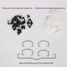 Keyboard Accessories Plate-mounted Costar Stabilizers Balancing Pole 6.25u 2u For MX Switches Mechanical Keyboard Big Key