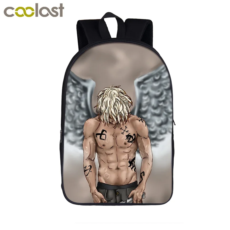 Рюкзак Shadowhunters для подростков школьные ранцы мальчиков и девочек Повседневная