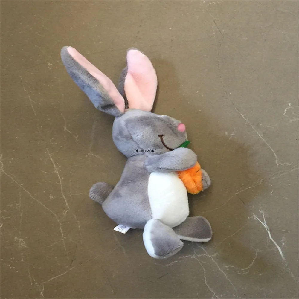 Кролик мягкий плюшевый животный детская маленькая игрушка-брелок - купить по