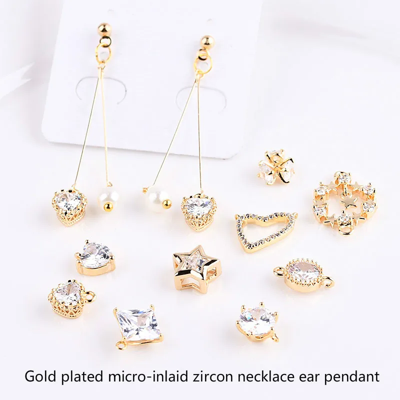 Ювелирные изделия сделай сам подвеска из натурального золота с медным покрытием