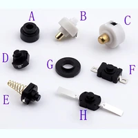for t6 q5 new 17mm20mm led flashlight push button switch on off electric torch tail switch c8