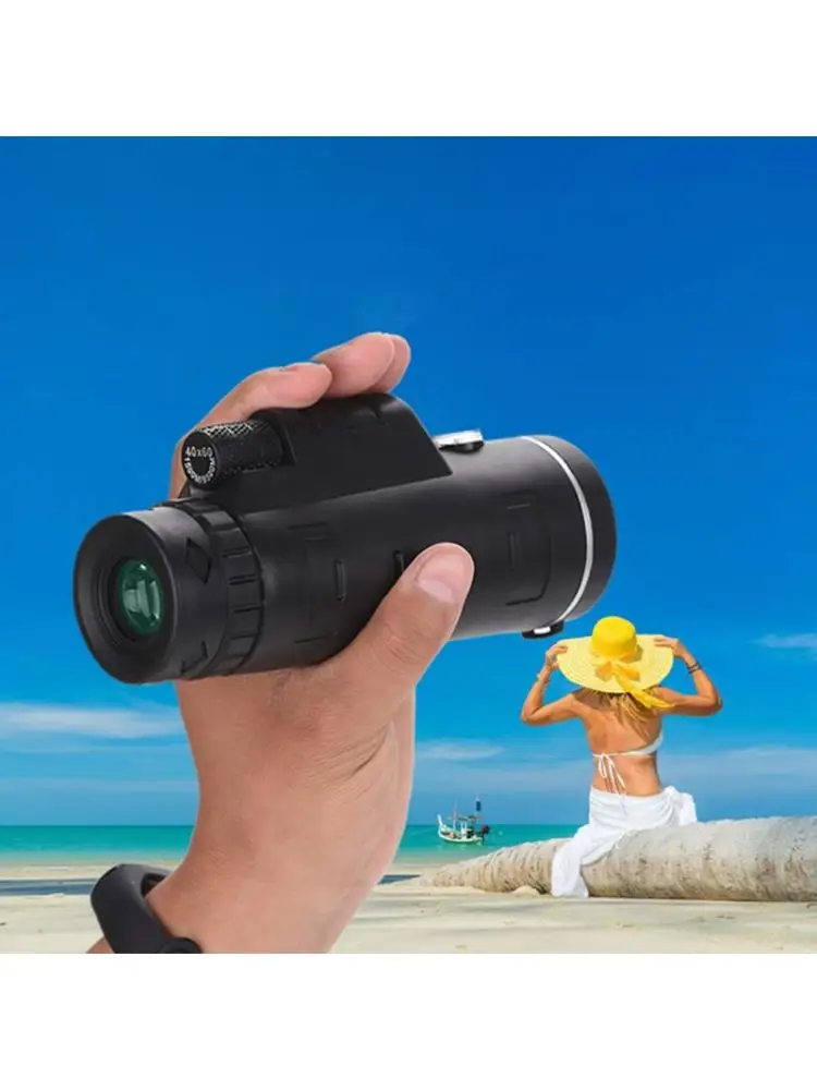 

40x60 Monocular Telescope with Universal Phone Mount and Tripod and Compass