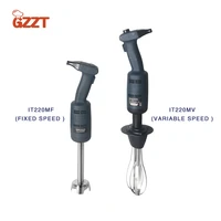 gzzt 220w immersion blender food processor speed adjustable or fixed stainless steel rod or egg cream whisk optional 220v 110v