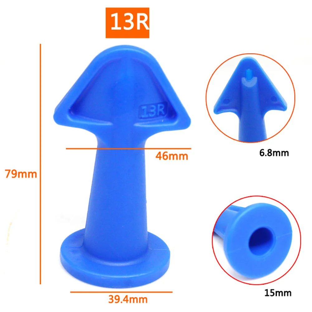 

3 Pcs/set Construction Eco-friendly Accessories Home Caulking Floor Multifunctional Trowel Nozzle Sealant Tool Clean Rubber