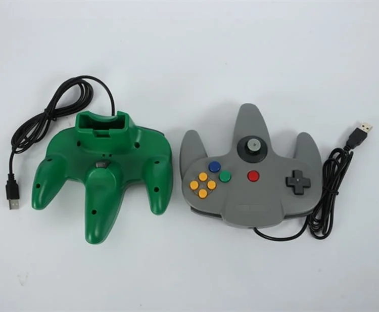 

N64 ABS Gamepad Controller Joystick PC Computer Game Handle USB Interface Ergonomic Design Entry Fever Level Portable