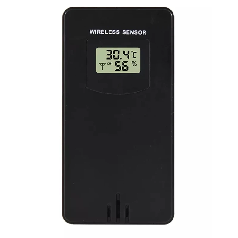 Беспроводной датчик 3 сигнальных канала наружный внутренний термометр гигрометр