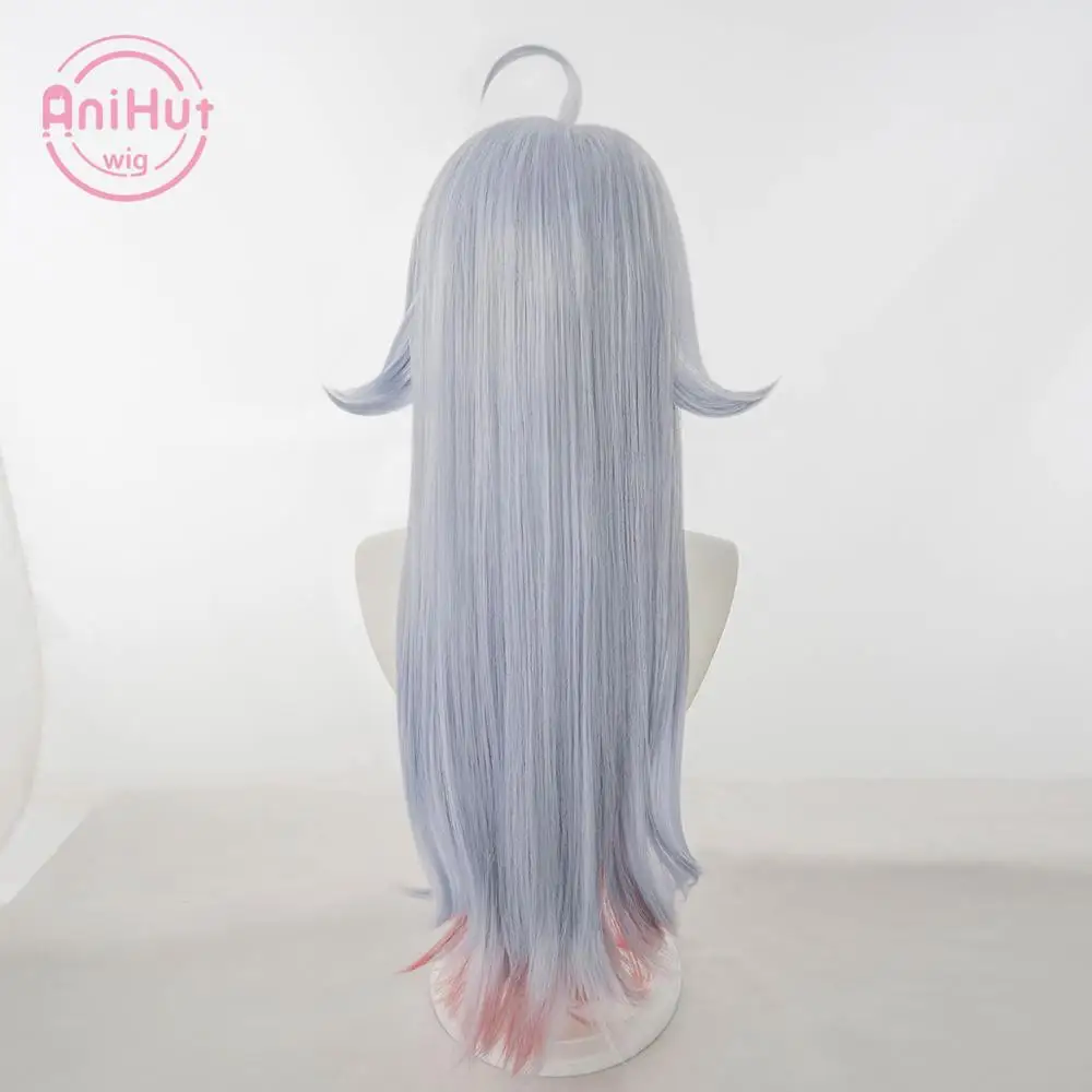 [Anihut】youpuber Hololive Kagura Nana Cosplay Wig термостойкий синтетический парик для косплея Vtuber |