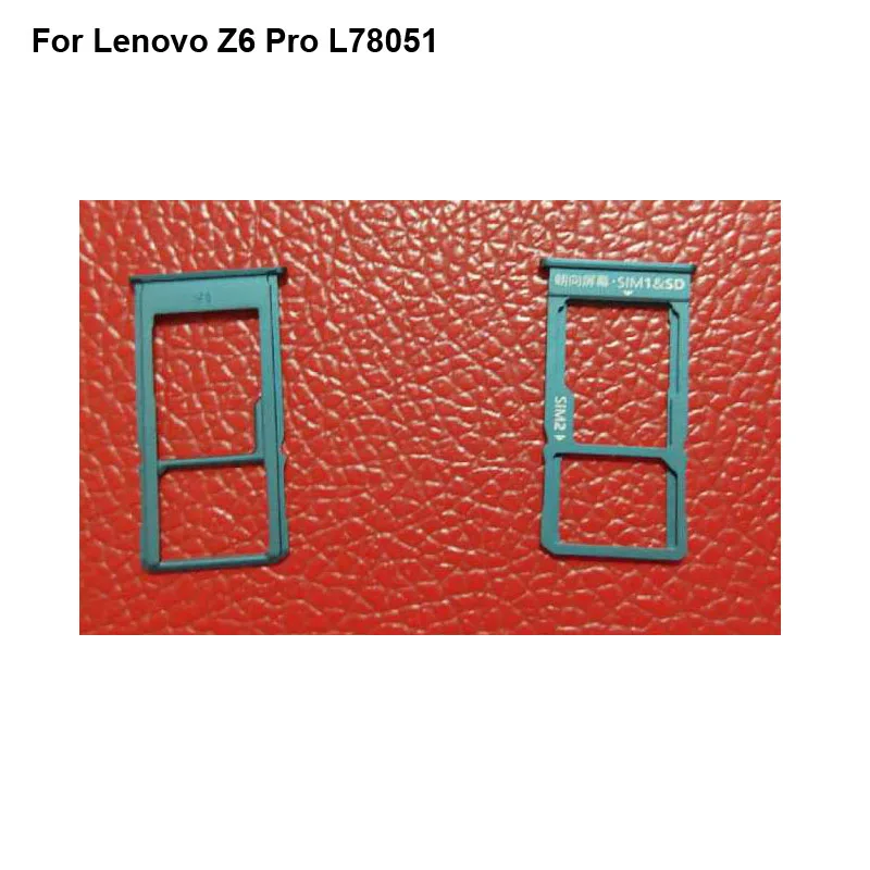 Для Lenovo Z6 Pro L78051 новый проверенный держатель сим-карты лоток Слот для карты Z 6 L 78051
