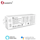 Умный светодиодный контроллер GLEDOPTO 5 в 1 Zigbee 3,0 RGB RGBCW диммер совместимый с Tuya Echo Smartthings Conbee Hub Alexa Google Home