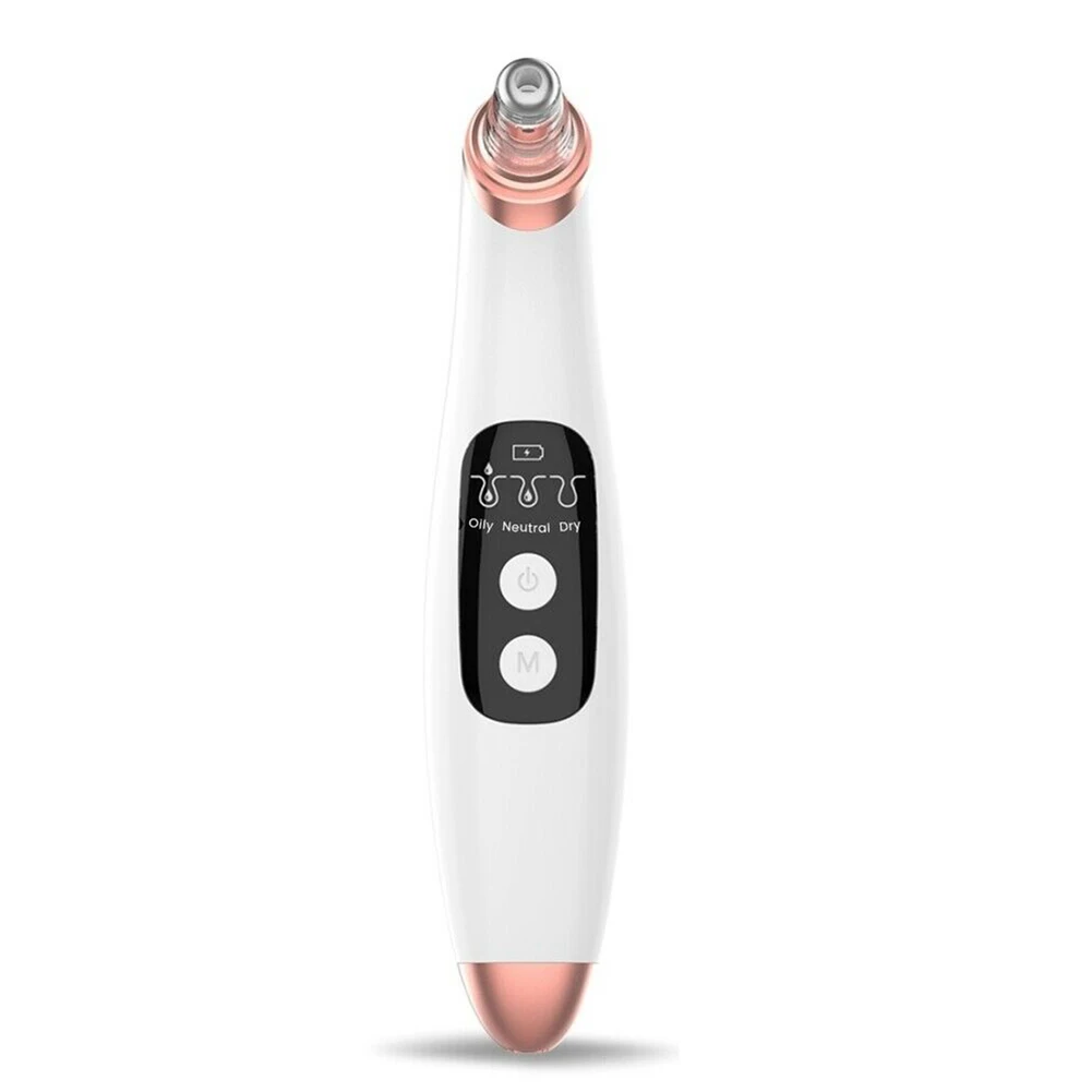 Electronic LCD Blackhead Remover Vacuum Suction Pore Cleaner 3 Modes 6 Suckers LDO99 | Красота и здоровье