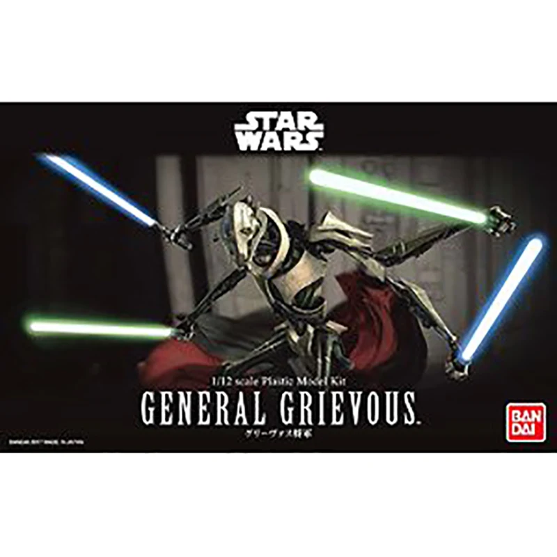 

Оригинальные сборные модели Bandai Звездные войны 1/12, игрушки для детей
