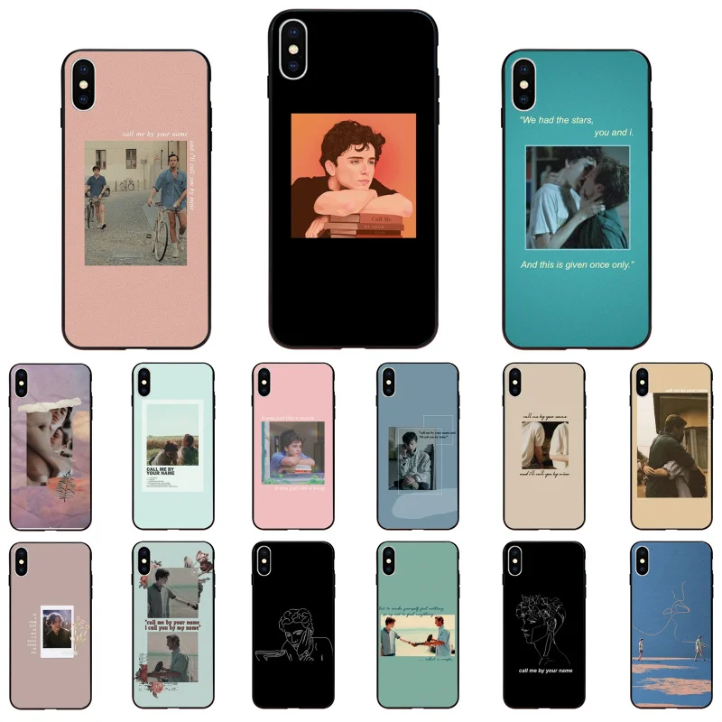 

Call me by your name Phone Case for iphone 13 12 11 Pro Max Case For iPhone 12mini XS MAX X XR SE2 8 7 PlusCase